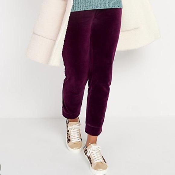 Denim & Co. Active, Velour Ankle Pants with Pockets, XL - Picture 1 of 5